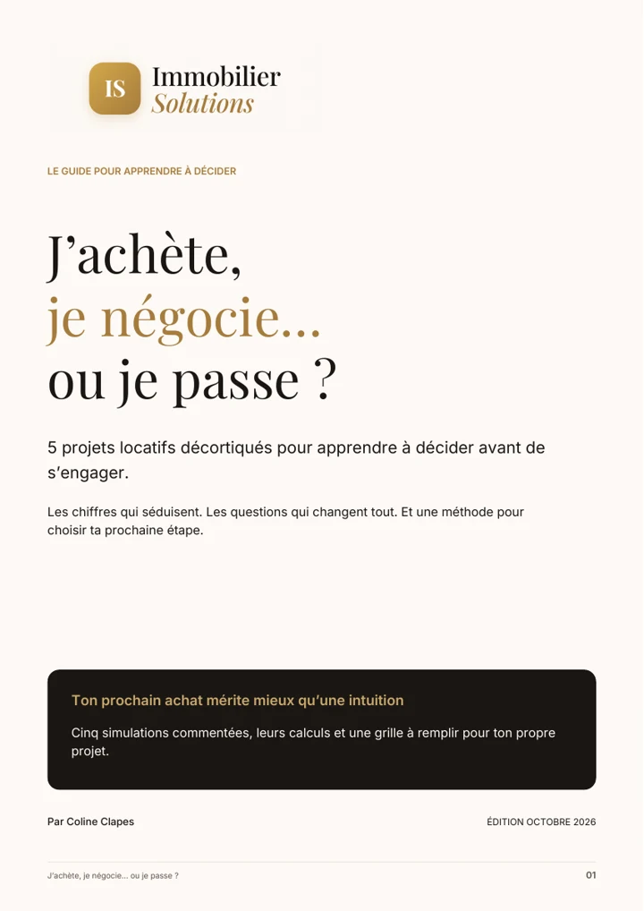 Couverture de l’e-book J’achète, je négocie… ou je passe ?